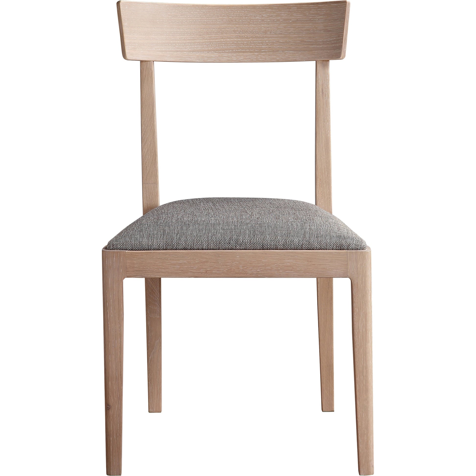 Leone Dining Chair (Set of 2) by Moe's Home Collection in natural. Made from upholstery: 100% polyester, solid walnut frame, plywood in a modern style.