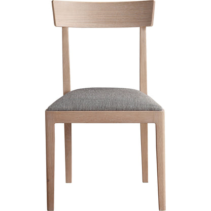Leone Dining Chair (Set of 2) by Moe's Home Collection in natural. Made from upholstery: 100% polyester, solid walnut frame, plywood in a modern style.