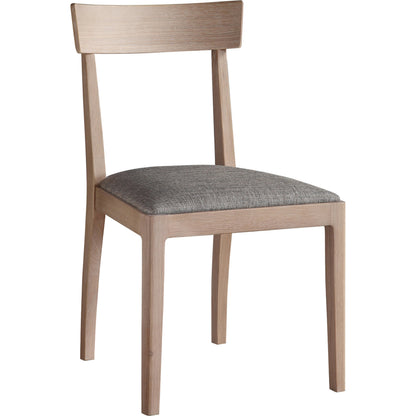 Leone Dining Chair (Set of 2) by Moe's Home Collection in natural. Made from upholstery: 100% polyester, solid walnut frame, plywood in a modern style.