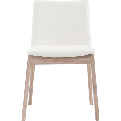 Deco Oak Dining Chair Pvc (Set of 2) by Moe's Home Collection. Made from unique in a modern style.