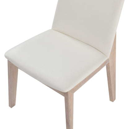 Deco Oak Dining Chair Pvc (Set of 2) by Moe's Home Collection. Made from unique in a modern style.