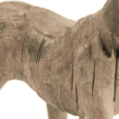 Resin Horse on Stand by Zentique in resin, metal. Made from resin, metal in a traditional style.