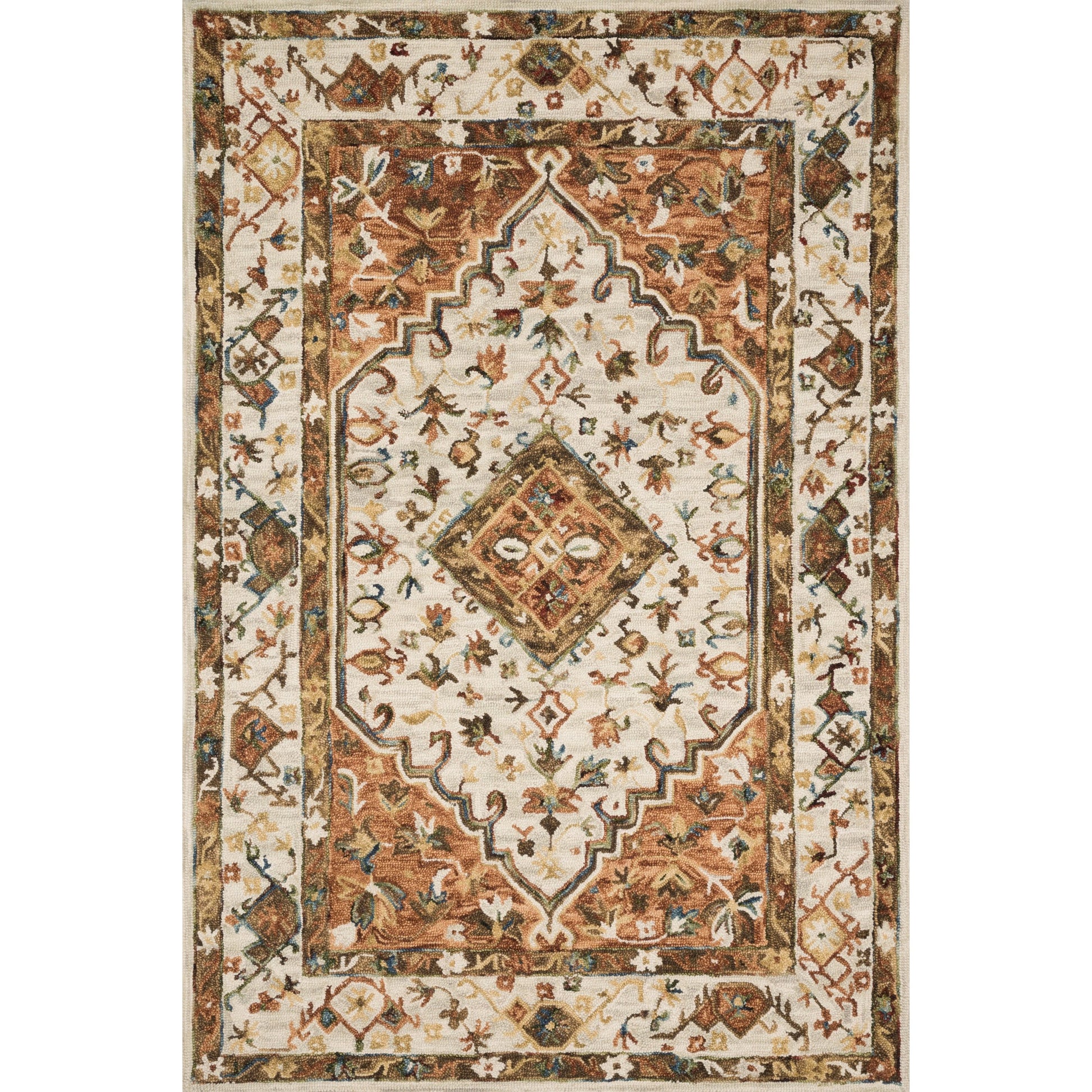 Beatty BEA-01 Rug by Loloi. Made from 100% wool in a traditional style.