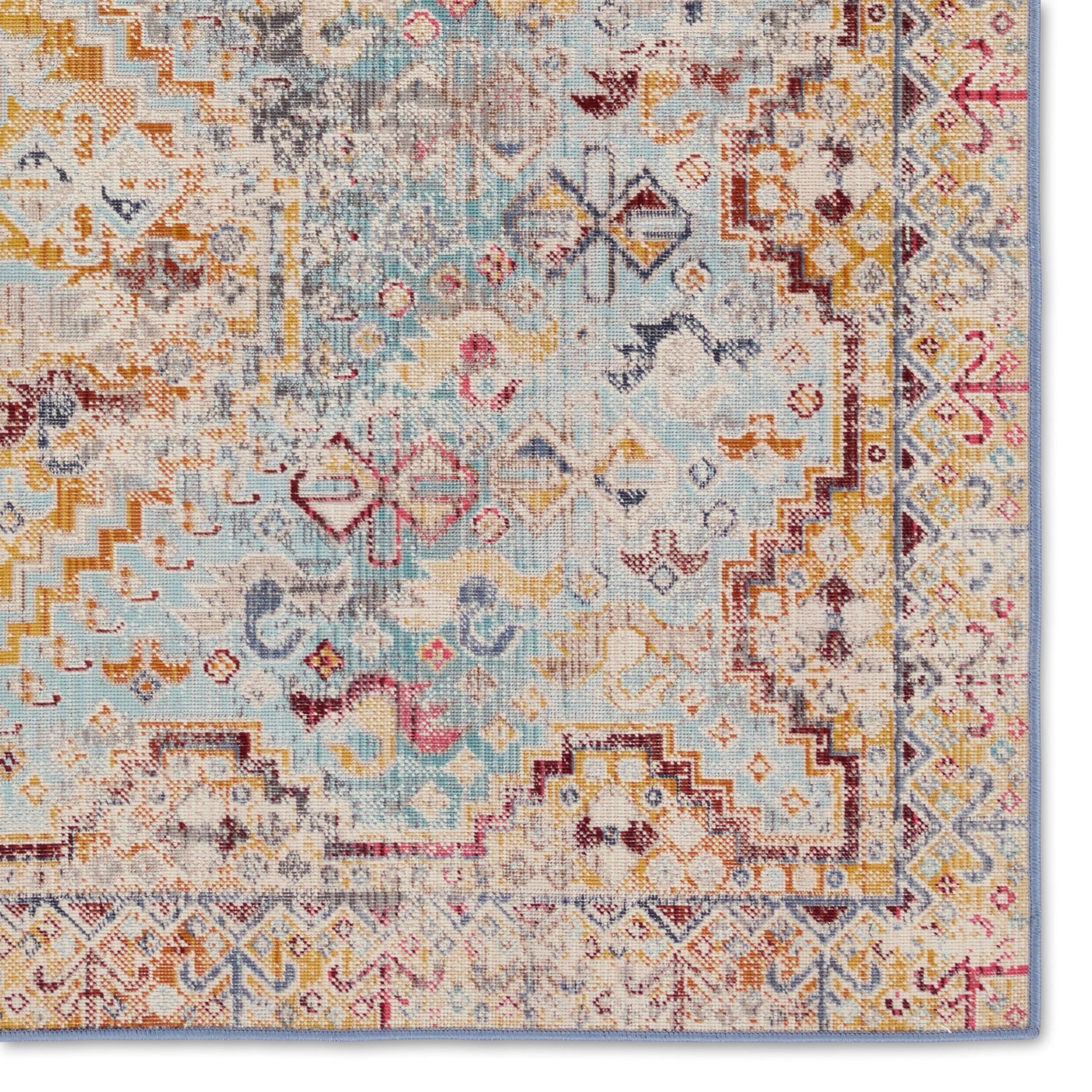 Bequest BEQ01 Rug by Jaipur Living in blue, mulitcolor. Made from 100% polypropylene in a unique style.