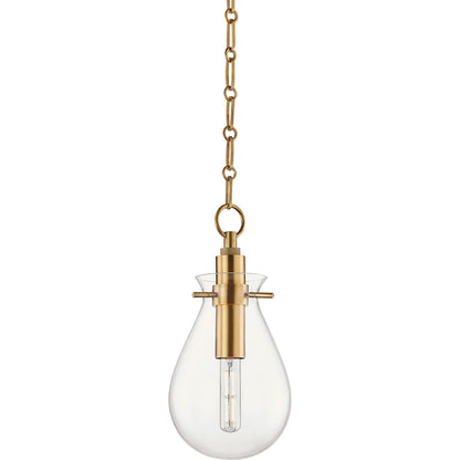 Ivy Pendant by Hudson Valley. Made from steel in a transitional style.