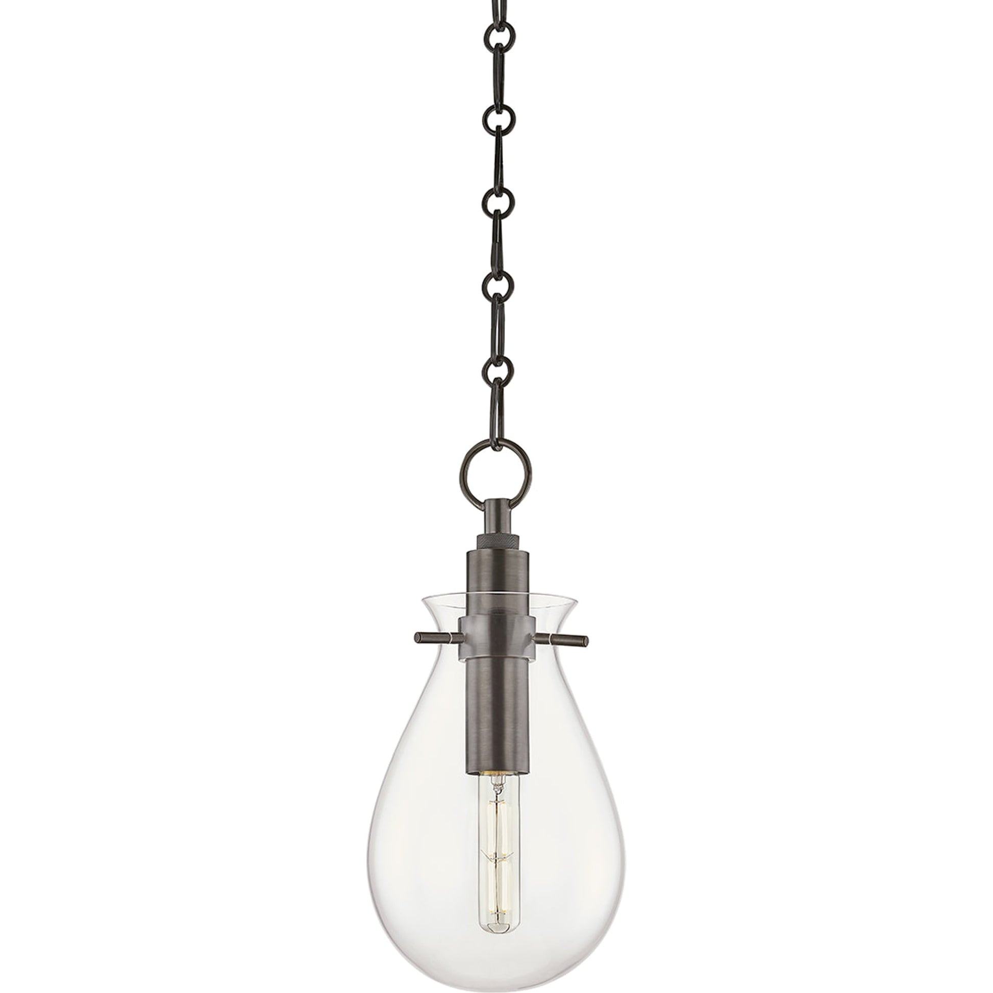 Ivy Pendant by Hudson Valley. Made from steel in a transitional style.