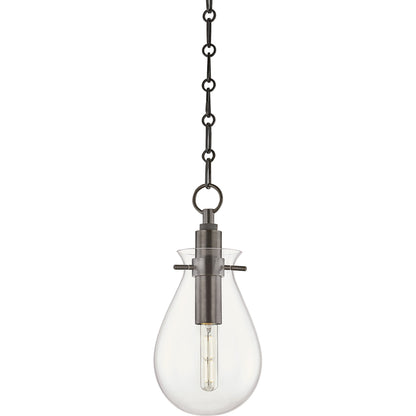 Ivy Pendant by Hudson Valley. Made from steel in a transitional style.