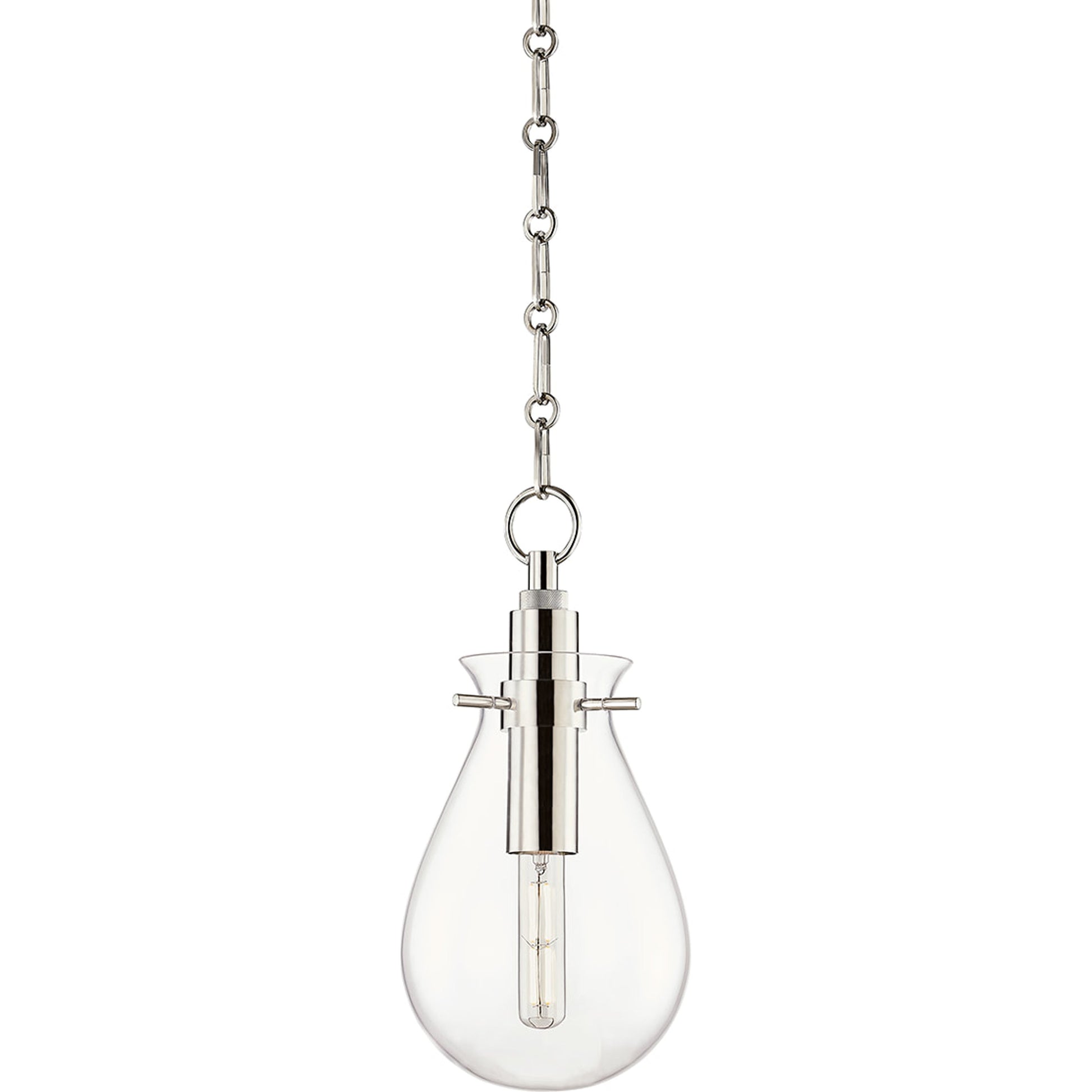 Ivy Pendant by Hudson Valley. Made from steel in a transitional style.
