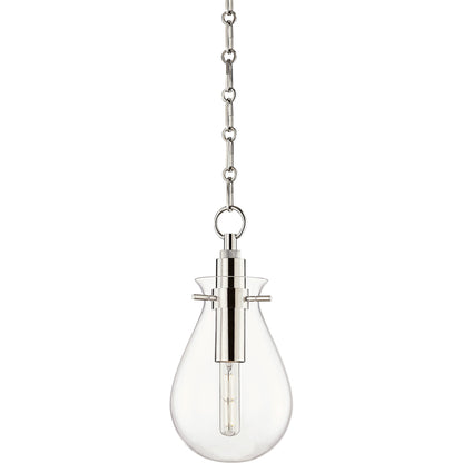 Ivy Pendant by Hudson Valley. Made from steel in a transitional style.