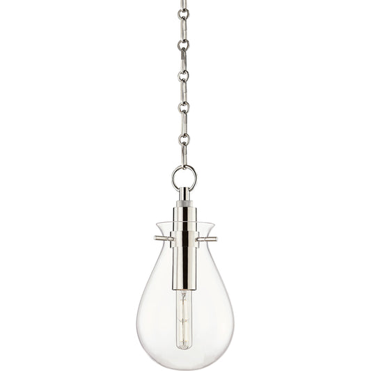 Ivy Pendant by Hudson Valley. Made from steel in a transitional style.