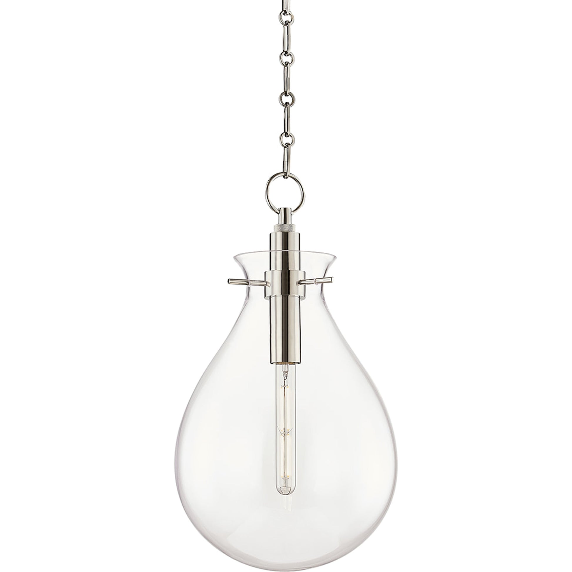 Ivy Pendant by Hudson Valley. Made from steel in a transitional style.