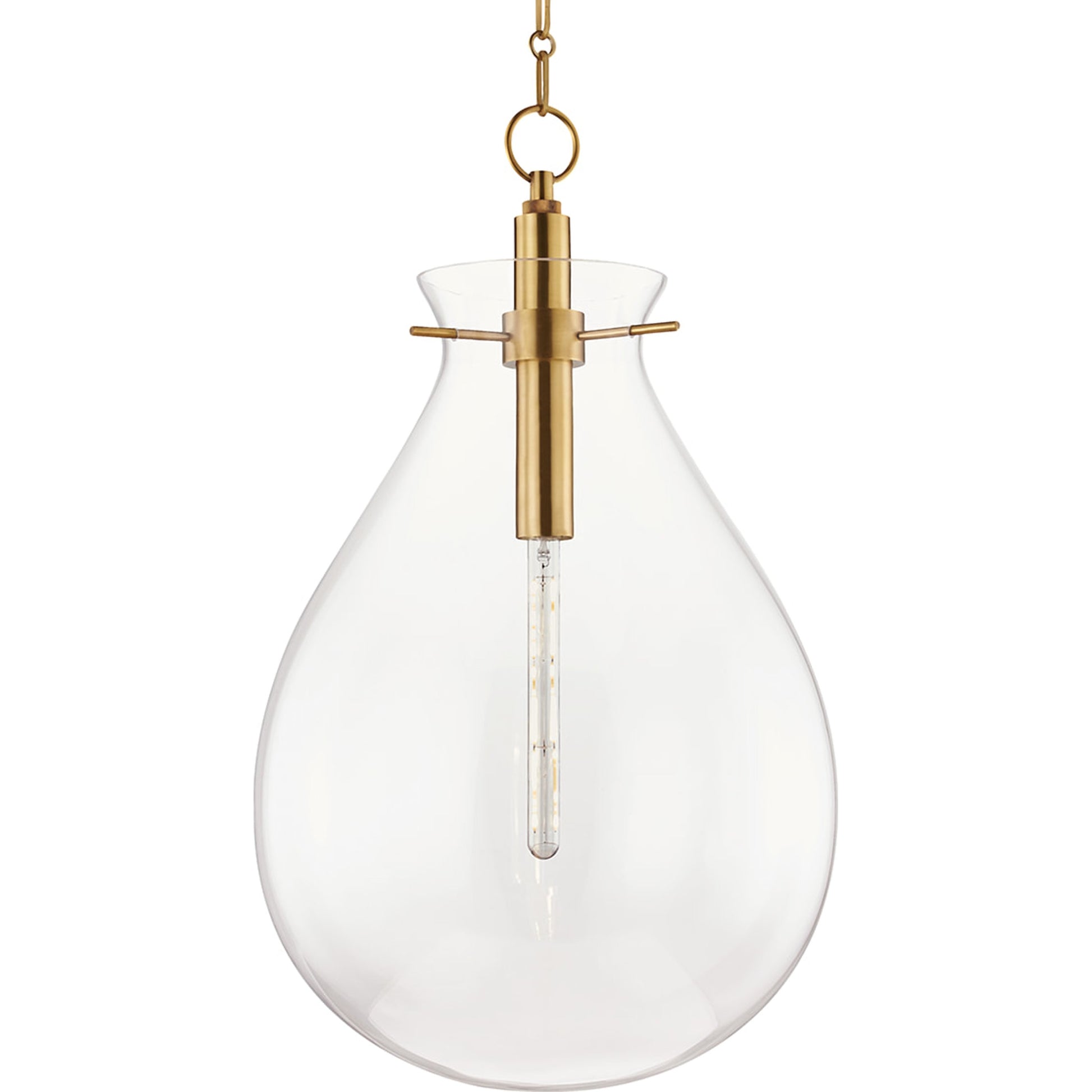 Ivy Pendant by Hudson Valley. Made from steel in a transitional style.