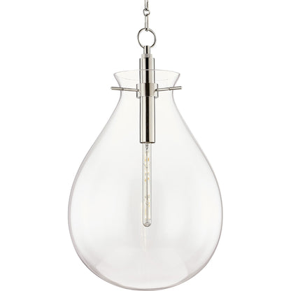 Ivy Pendant by Hudson Valley. Made from steel in a transitional style.