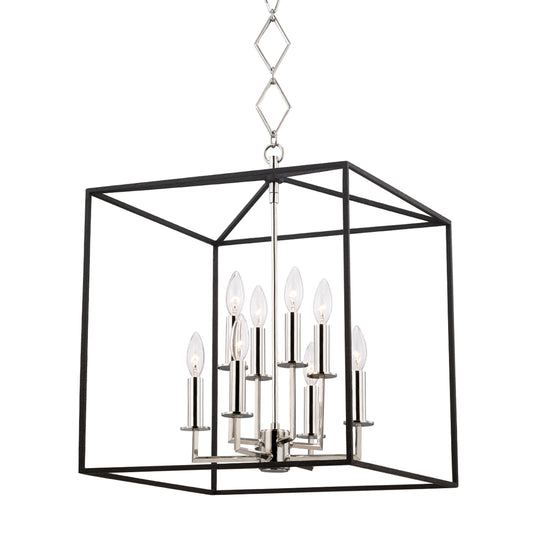 Richie Pendant by Hudson Valley. Made from steel in a transitional style.