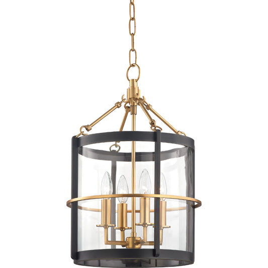 Ren Pendant by Hudson Valley. Made from steel in a modern style.