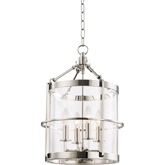 Ren Pendant by Hudson Valley. Made from steel in a modern style.