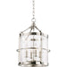 Ren Pendant by Hudson Valley. Made from steel in a modern style.