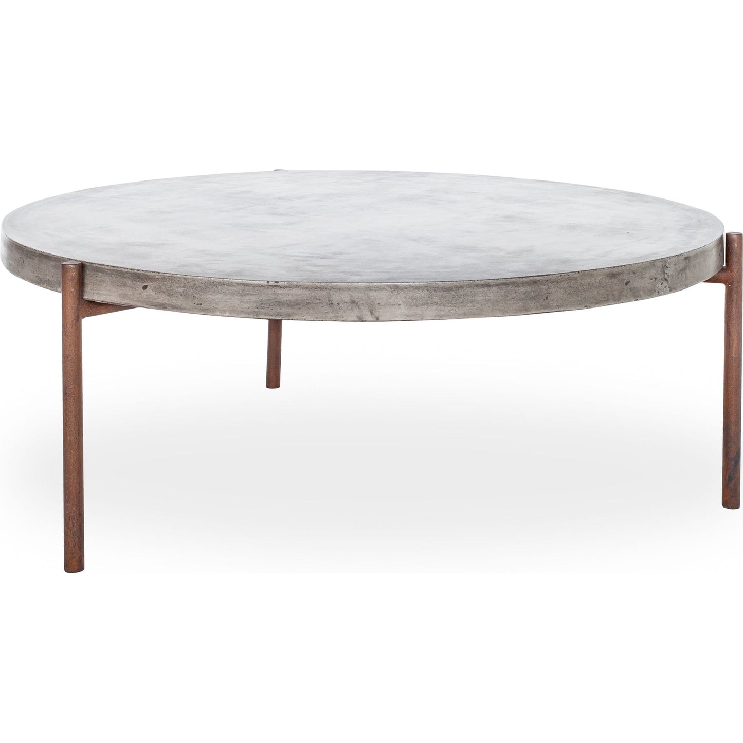 002 S-243600 | Additional Silo | Mendez Coffee Table by Moe's Home Collection in dark gray and water based acrylic. Made from cement, natural fibres, steel legs in a modern style.