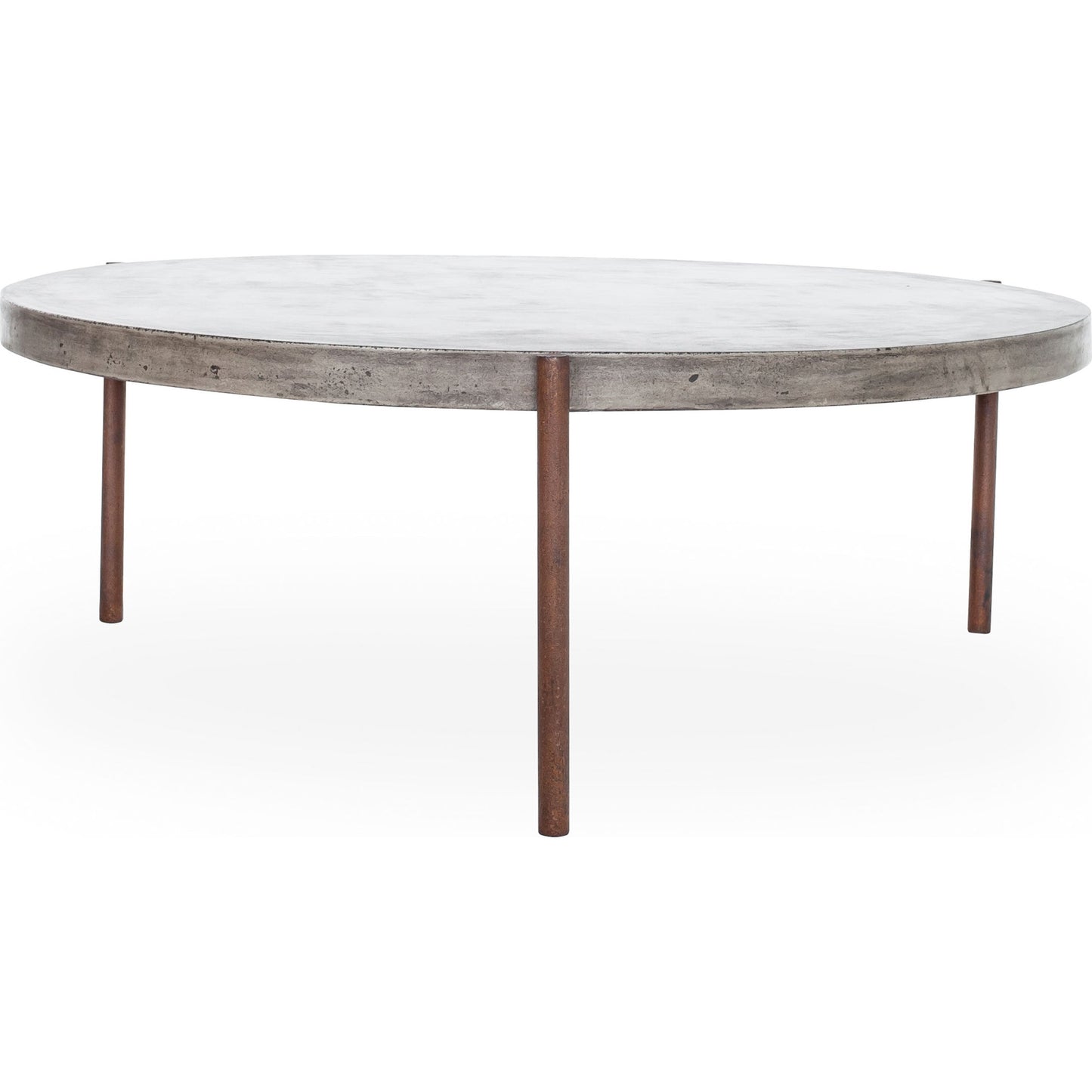 001 S-243600 | Additional Silo | Mendez Coffee Table by Moe's Home Collection in dark gray and water based acrylic. Made from cement, natural fibres, steel legs in a modern style.