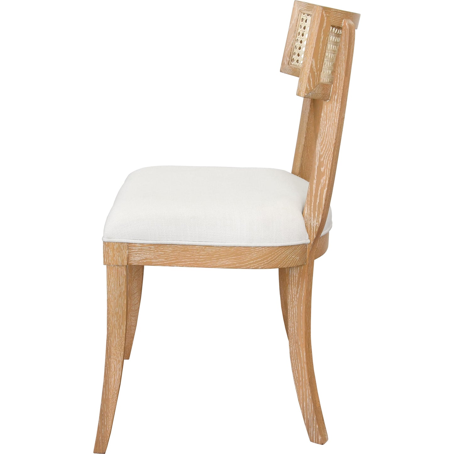 007 SR-894840 | Additional Silo | Britta Klismos Dining Chair by Worlds Away. Made from unique in a transitional style.