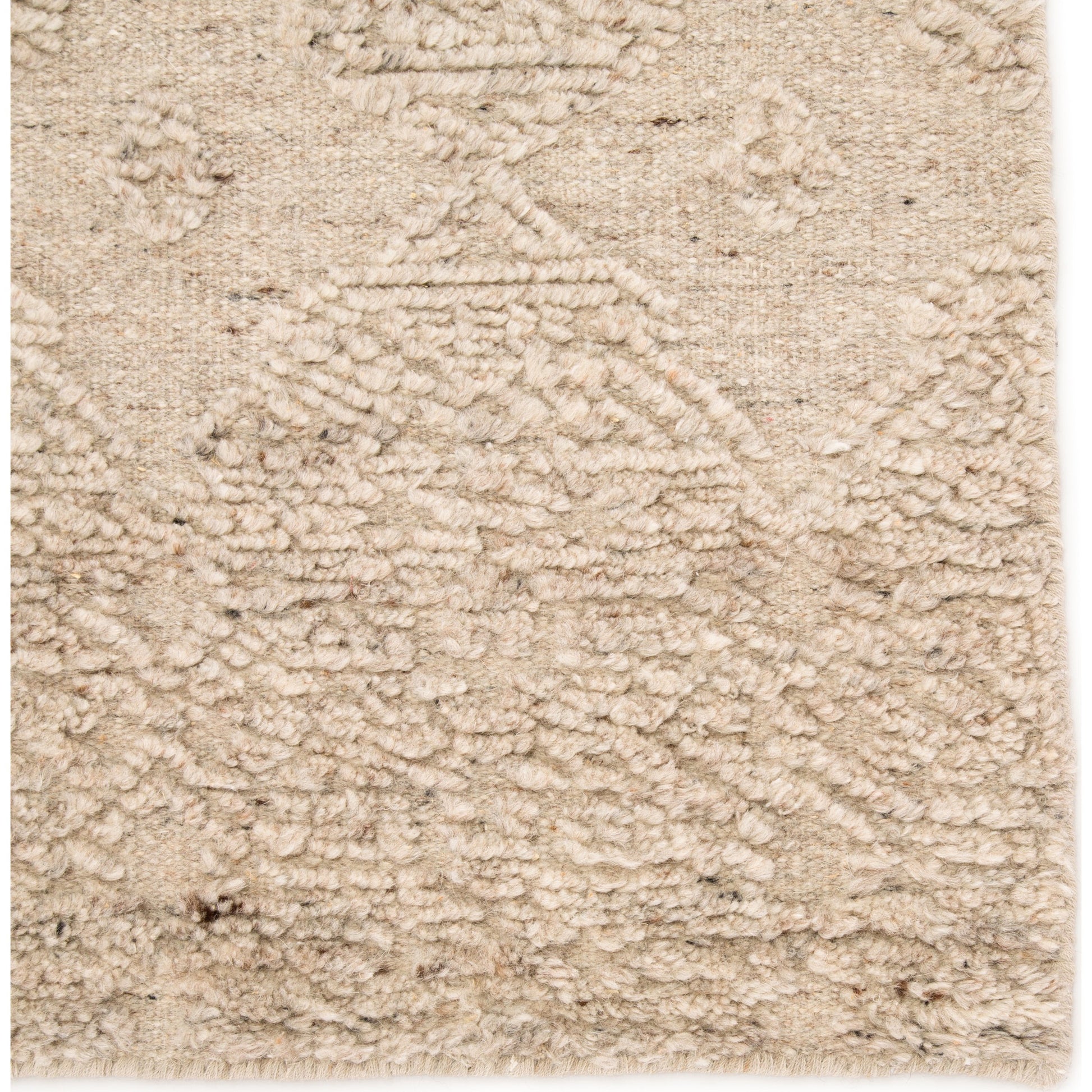 Burke BRK01 Rug by Jaipur Living in beige. Made from 100% wool in a unique style.