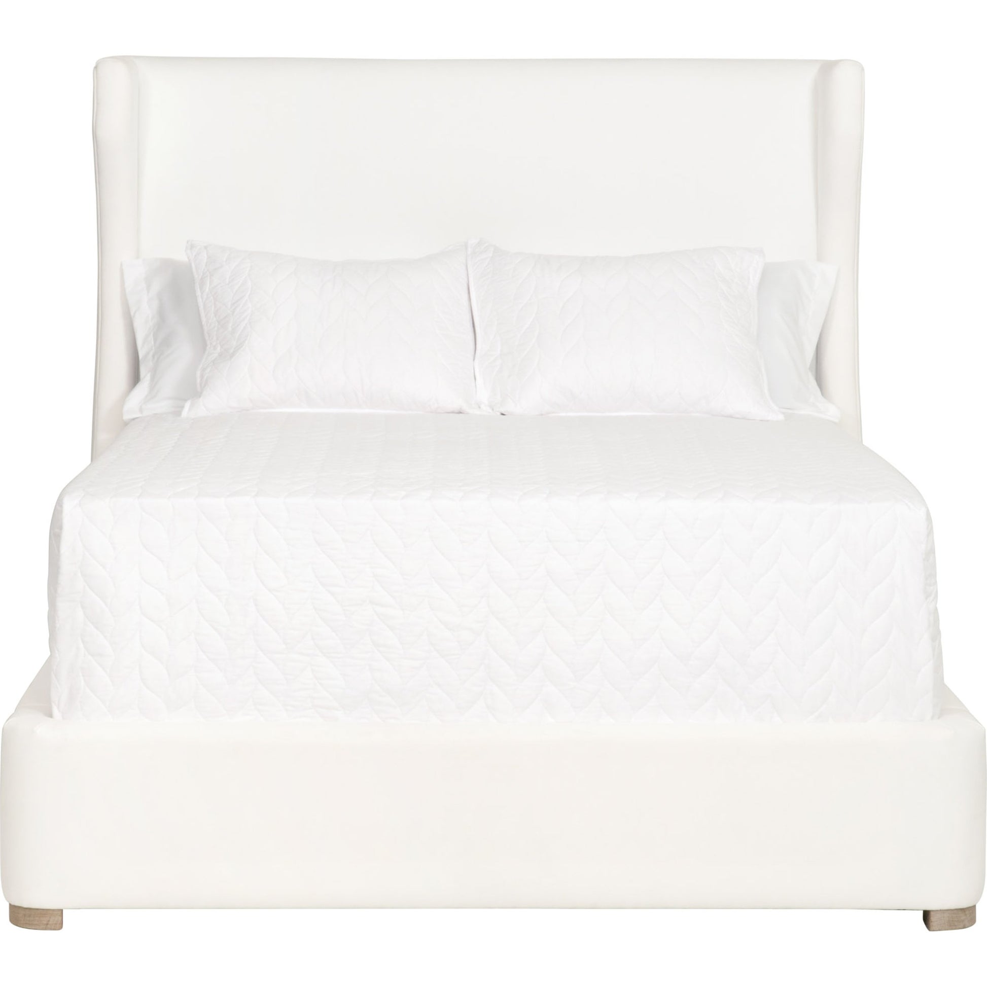 Balboa Upholstered Bed by Essentials For Living in livesmart peyton-pearl, natural gray. Made from wood, fabric in a modern style.