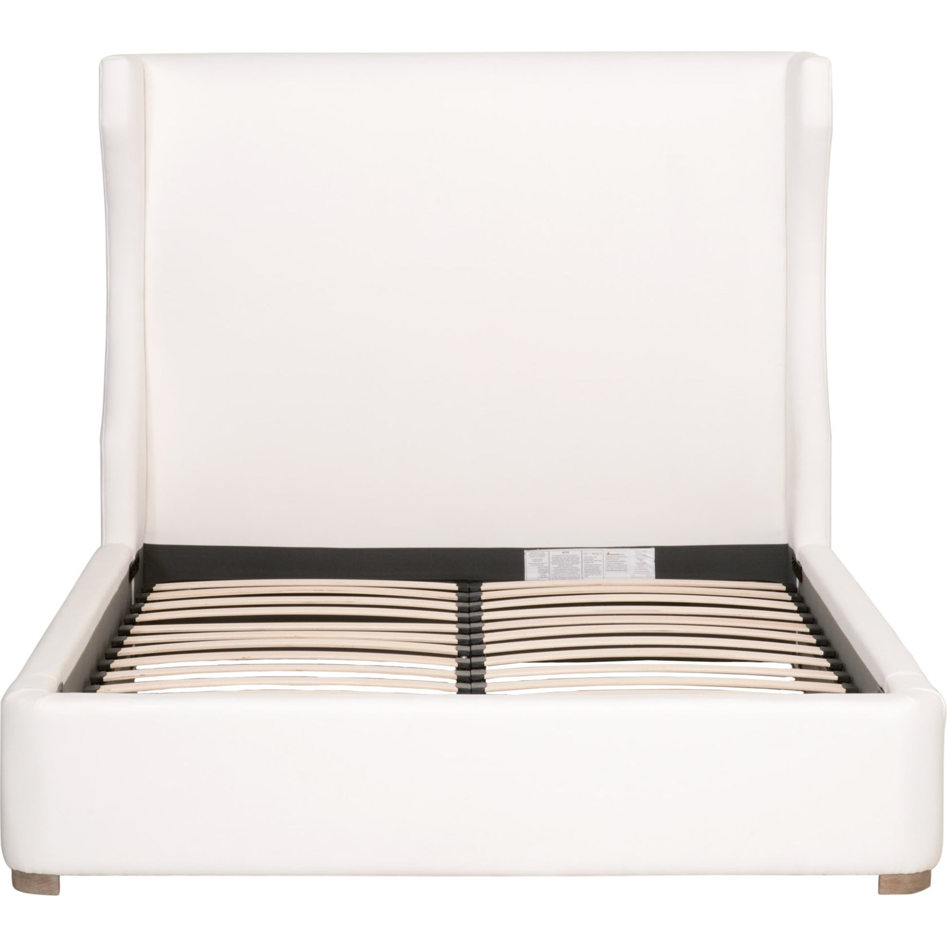 Balboa Upholstered Bed by Essentials For Living in livesmart peyton-pearl, natural gray. Made from wood, fabric in a modern style.