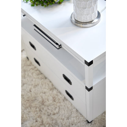 Bradley Nightstand by Essentials For Living. Made from unique in a transitional style.