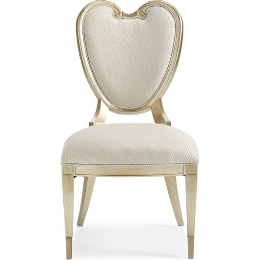 Side Chair (Set of 2) by Caracole in champagne mist and champagne mist. Made from asian hardwood in a transitional style.