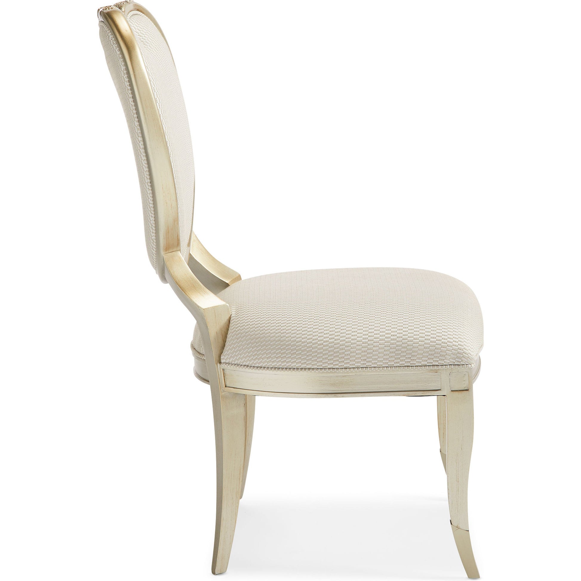 Side Chair (Set of 2) by Caracole in champagne mist and champagne mist. Made from asian hardwood in a transitional style.