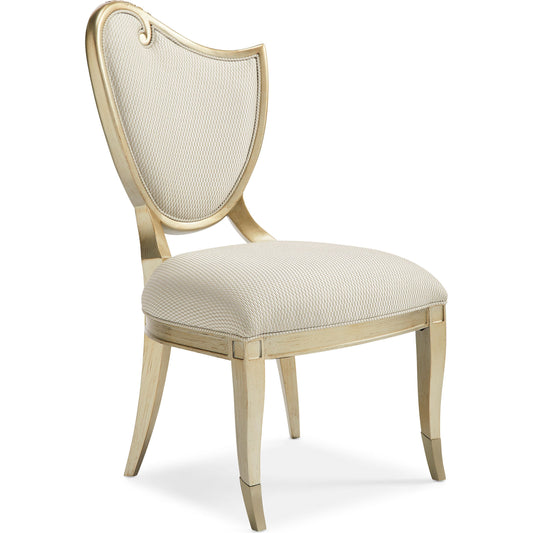 Side Chair (Set of 2) by Caracole in champagne mist and champagne mist. Made from asian hardwood in a transitional style.
