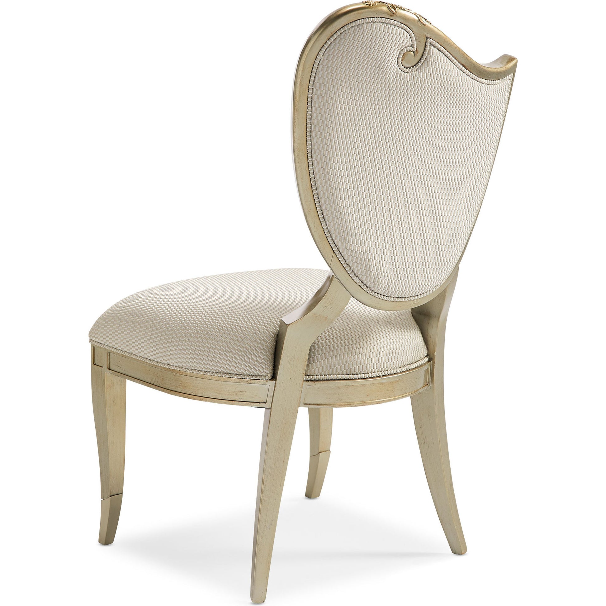 Side Chair (Set of 2) by Caracole in champagne mist and champagne mist. Made from asian hardwood in a transitional style.