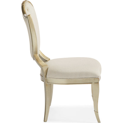 Side Chair (Set of 2) by Caracole in champagne mist and champagne mist. Made from asian hardwood in a transitional style.