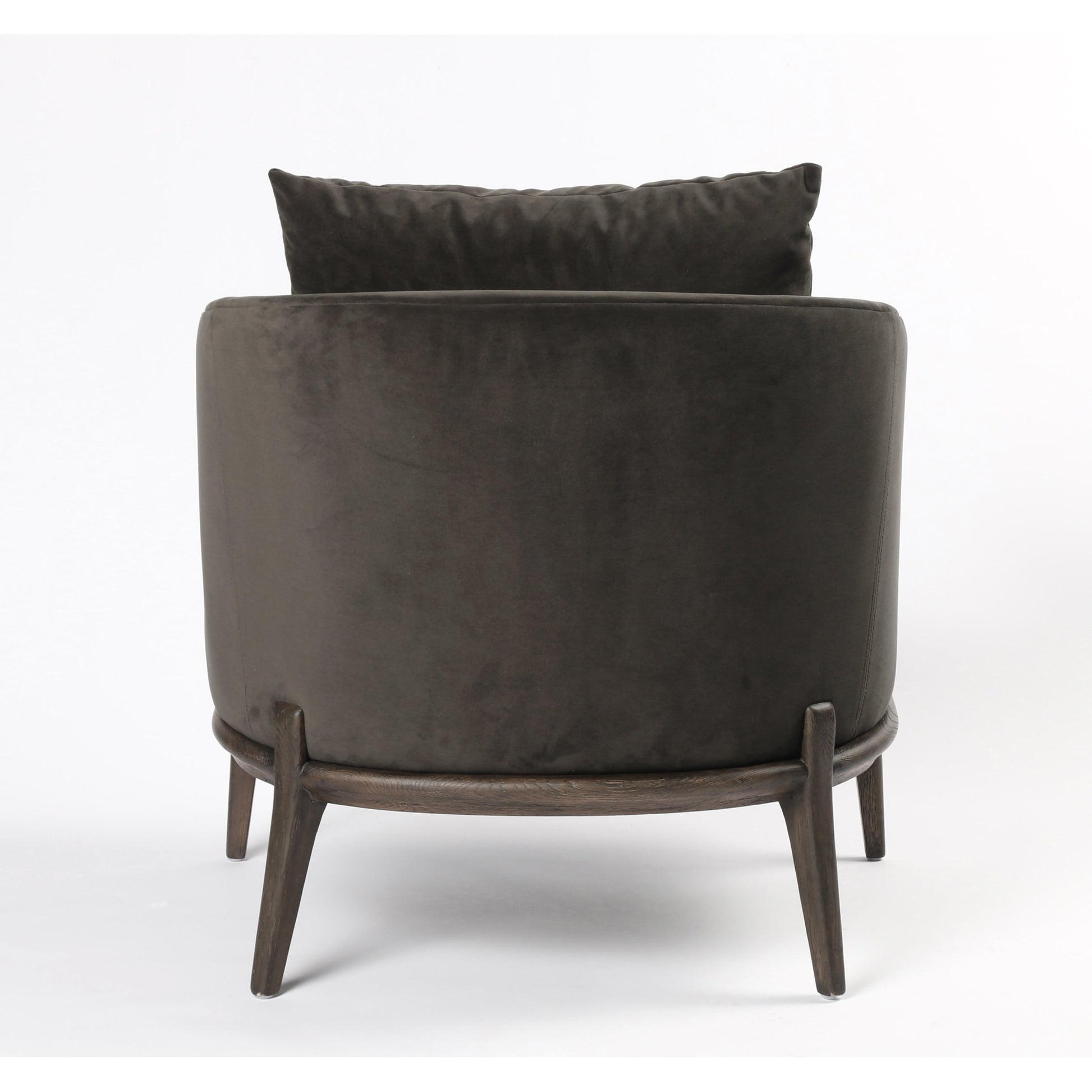 Copeland Chair by Four Hands in orly natural and black oak. Made from 100% polyester, solid oak in a transitional style.