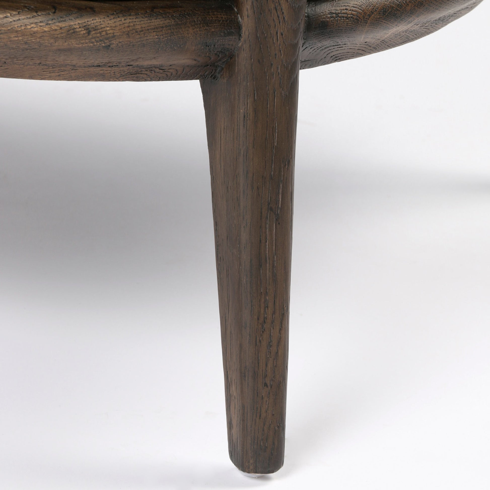 Copeland Chair by Four Hands in orly natural and black oak. Made from 100% polyester, solid oak in a transitional style.