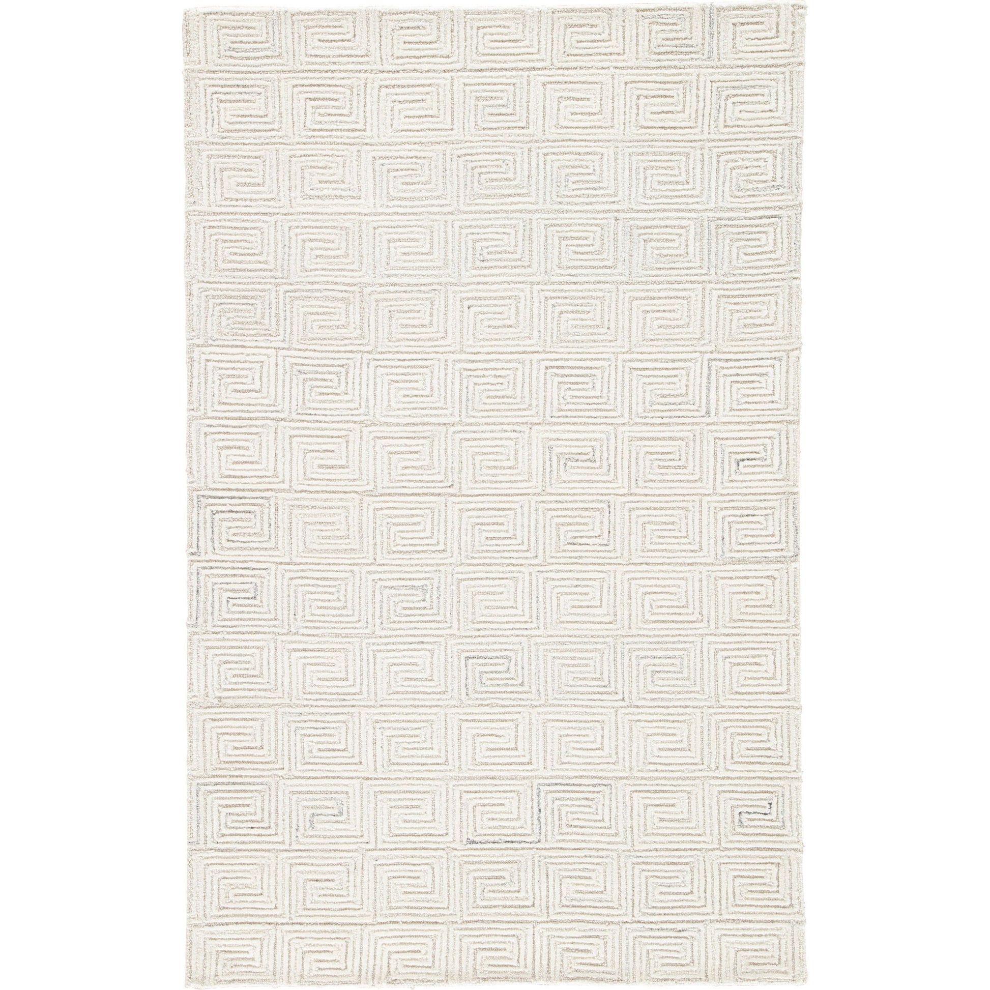 Capital CAP03 Rug by Jaipur Living in ivory. Made from 60% viscose, 40% wool in a unique style.