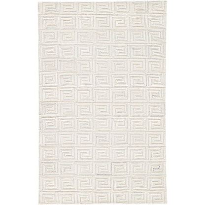 Capital CAP03 Rug by Jaipur Living in ivory. Made from 60% viscose, 40% wool in a unique style.
