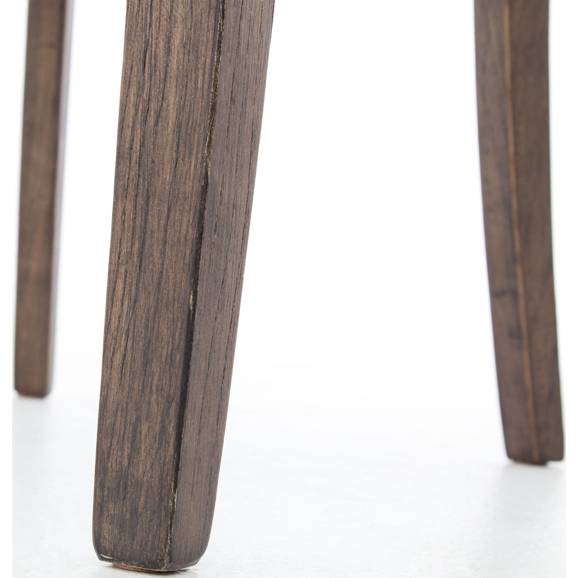 Aria Dining Chair by Four Hands in sienna chestnut, warm nettlewood and sienna chestnut. Made from top grain leather, solid nettlewood, 100% polyester in a modern style.