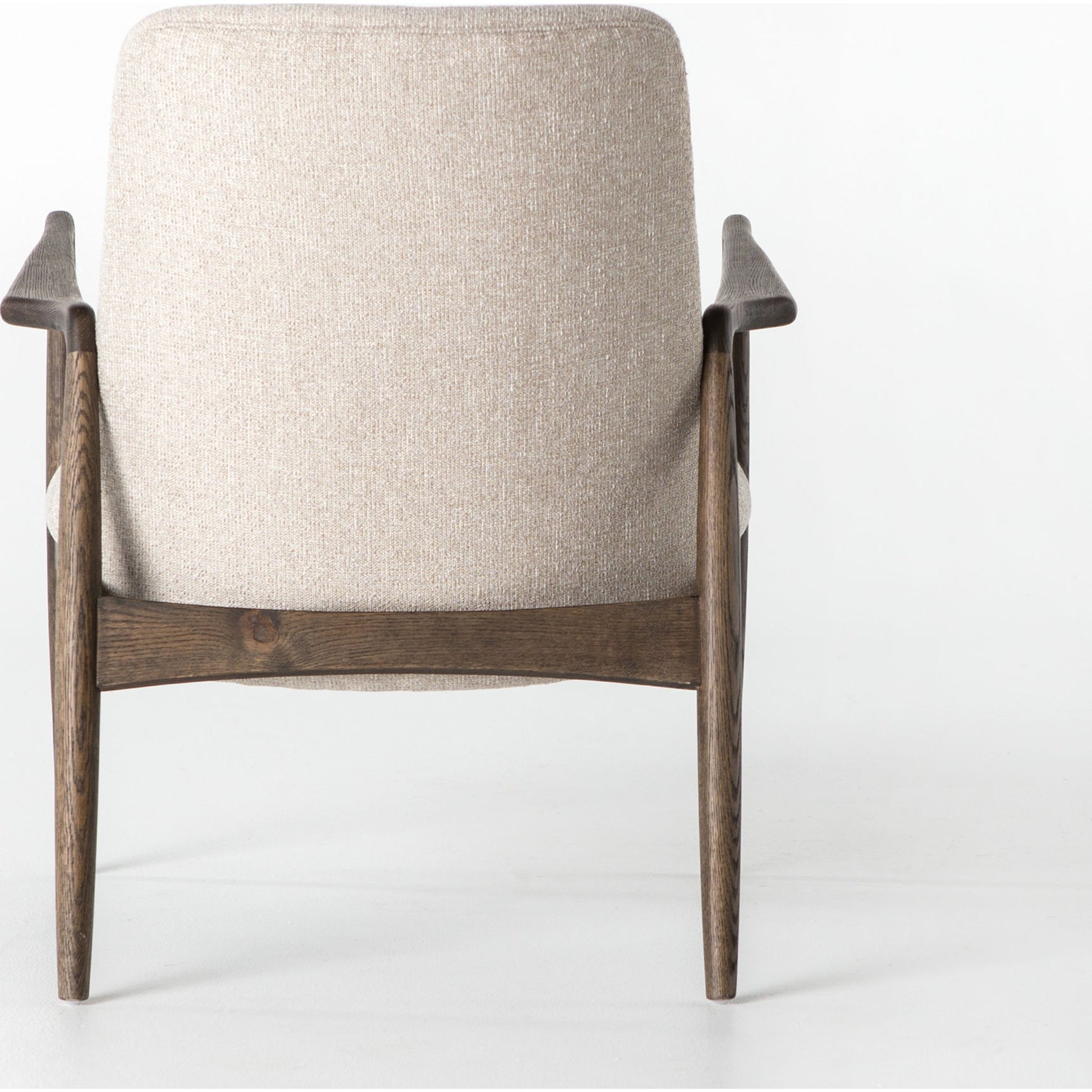 Braden Chair by Four Hands. Made from top grain leather, solid oak, 100% polyester in a modern style.