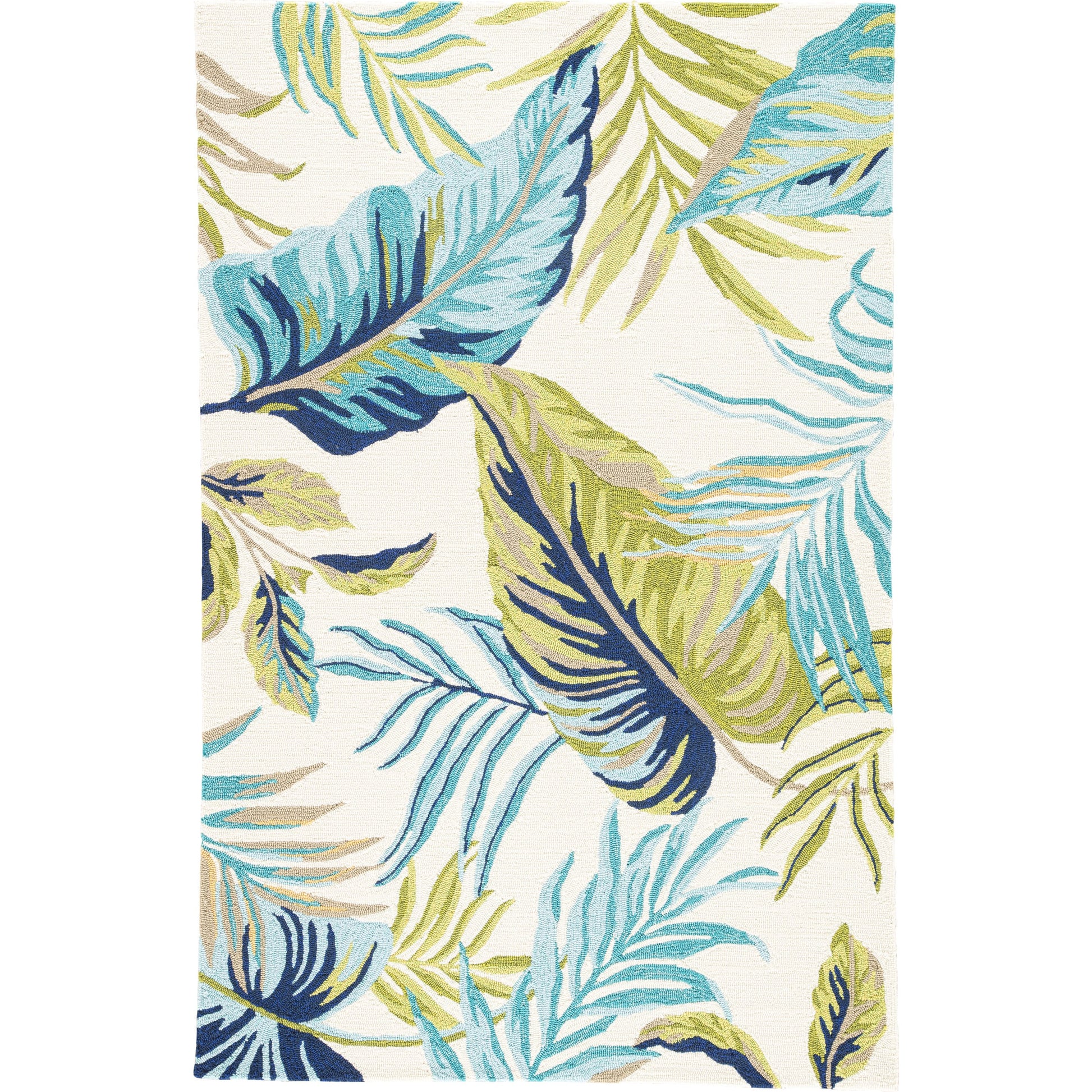 Catalina CAT52 Indoor/Outdoor Rug by Jaipur Living in blue, green. Made from 100% polypropylene in a unique style.