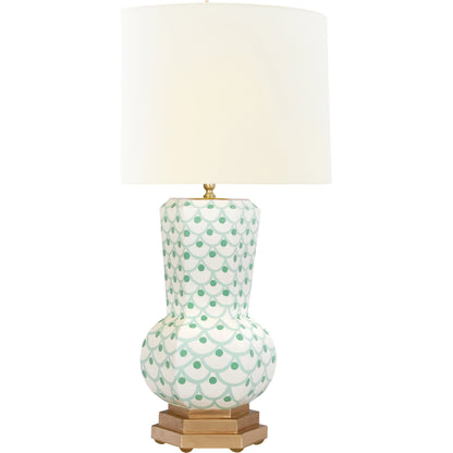 Catalina Scale Table Lamp by Worlds Away in green. Made from unique in a modern style.