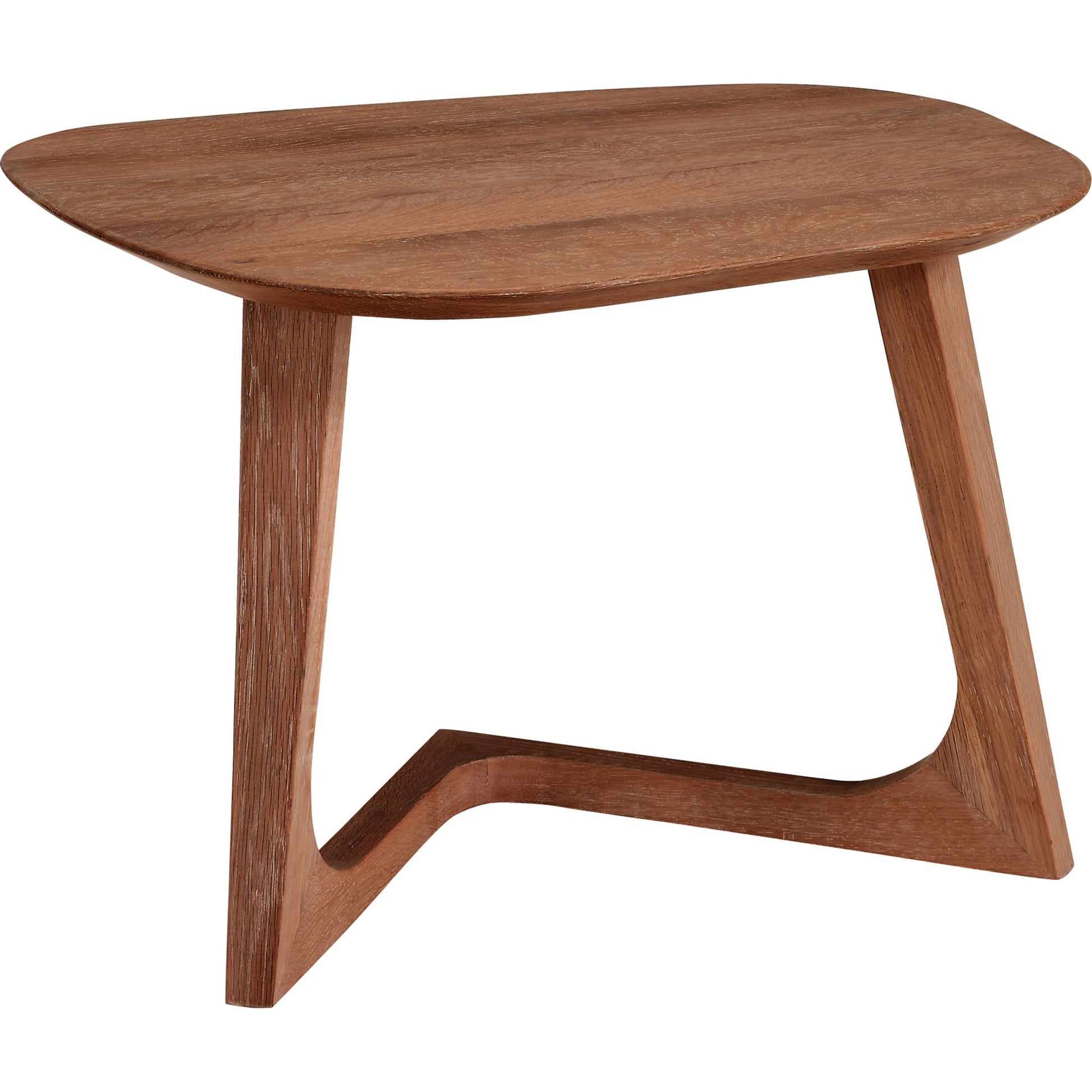 Godenza End Table by Moe's Home Collection in brown and nc lacquer (matt). Made from solid american walnut wood in a modern style.
