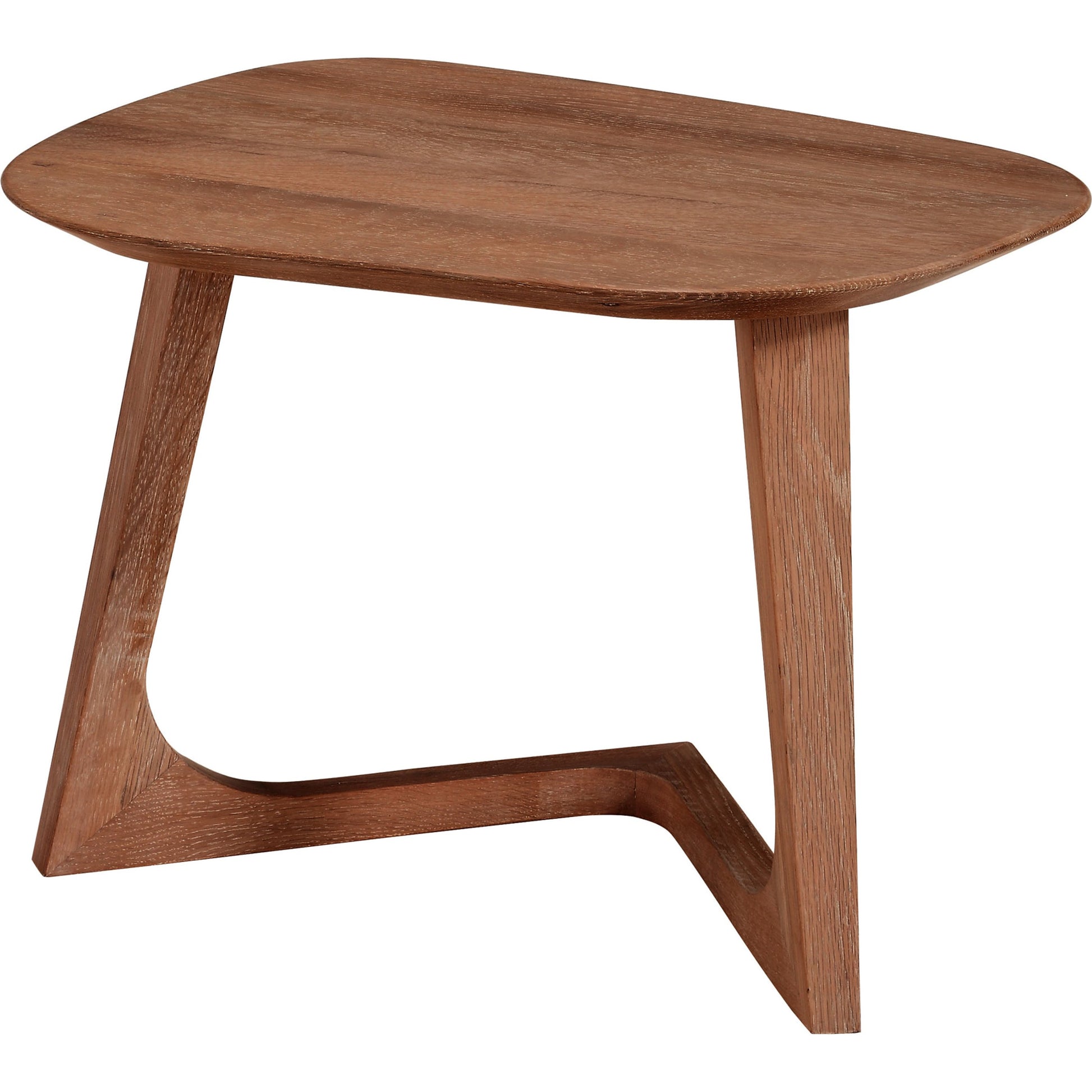 Godenza End Table by Moe's Home Collection in brown and nc lacquer (matt). Made from solid american walnut wood in a modern style.