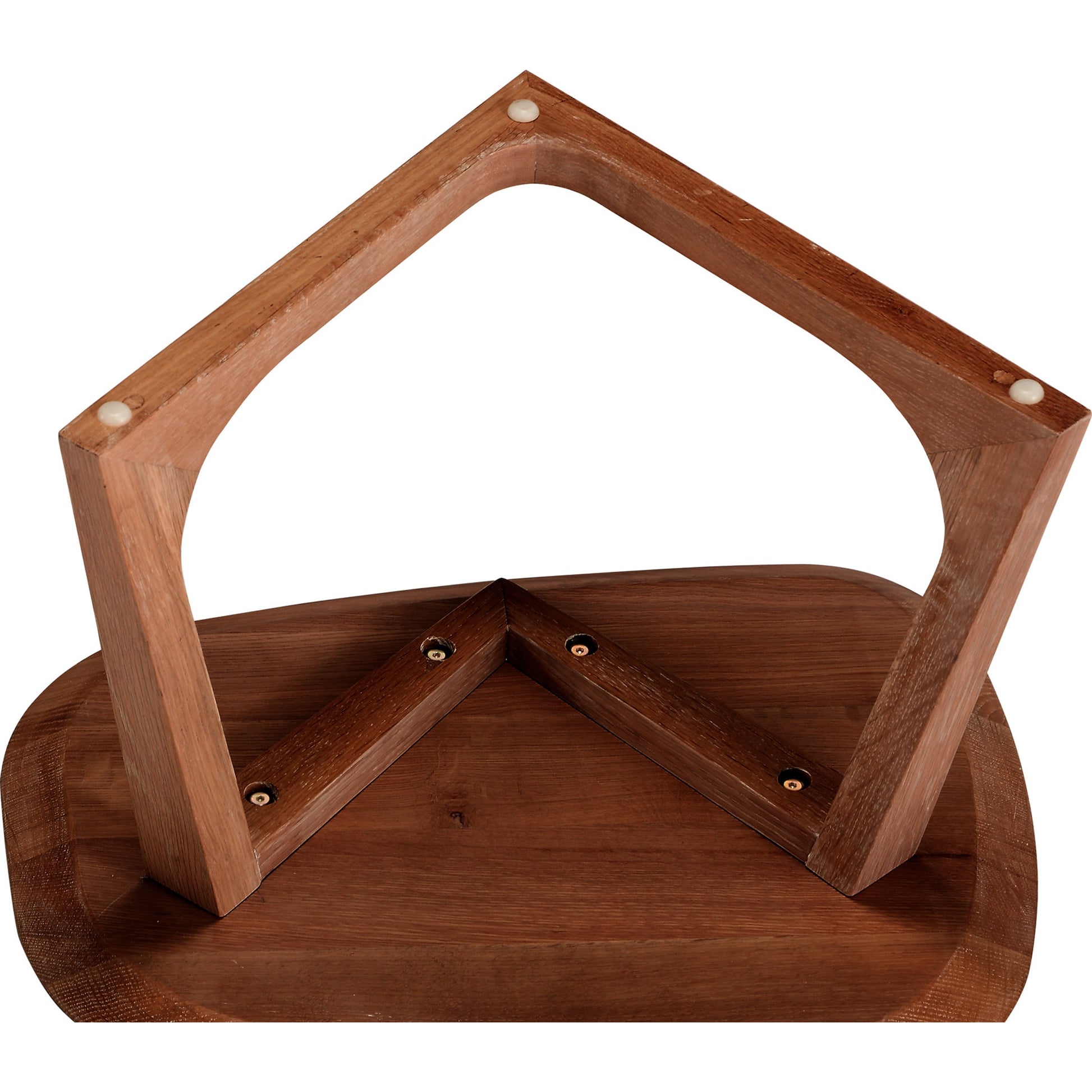 Godenza End Table by Moe's Home Collection in brown and nc lacquer (matt). Made from solid american walnut wood in a modern style.