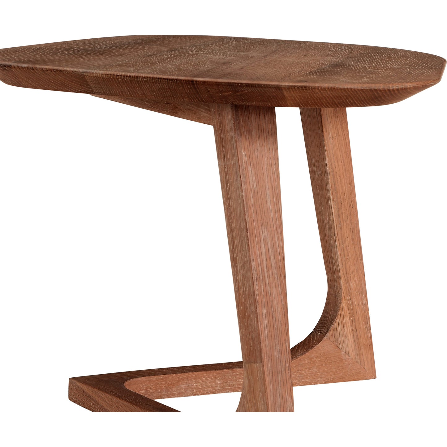 007 S-698958 | Closeup | Godenza End Table by Moe's Home Collection in brown and nc lacquer (matt). Made from solid american walnut wood in a modern style.
