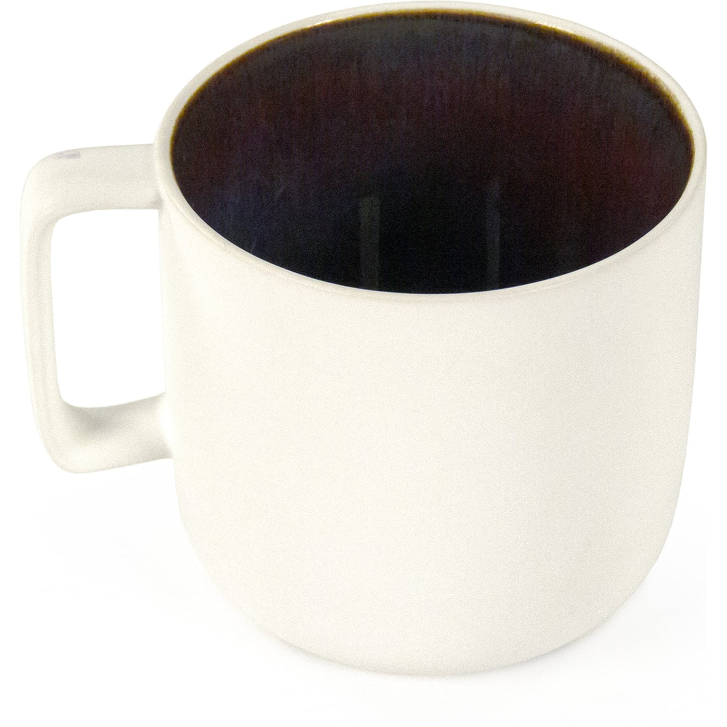 001 SR-900072 | Primary Silo | Atomic Mug by Zentique in matte white with atomic and ceramic. Made from ceramic in a modern style.