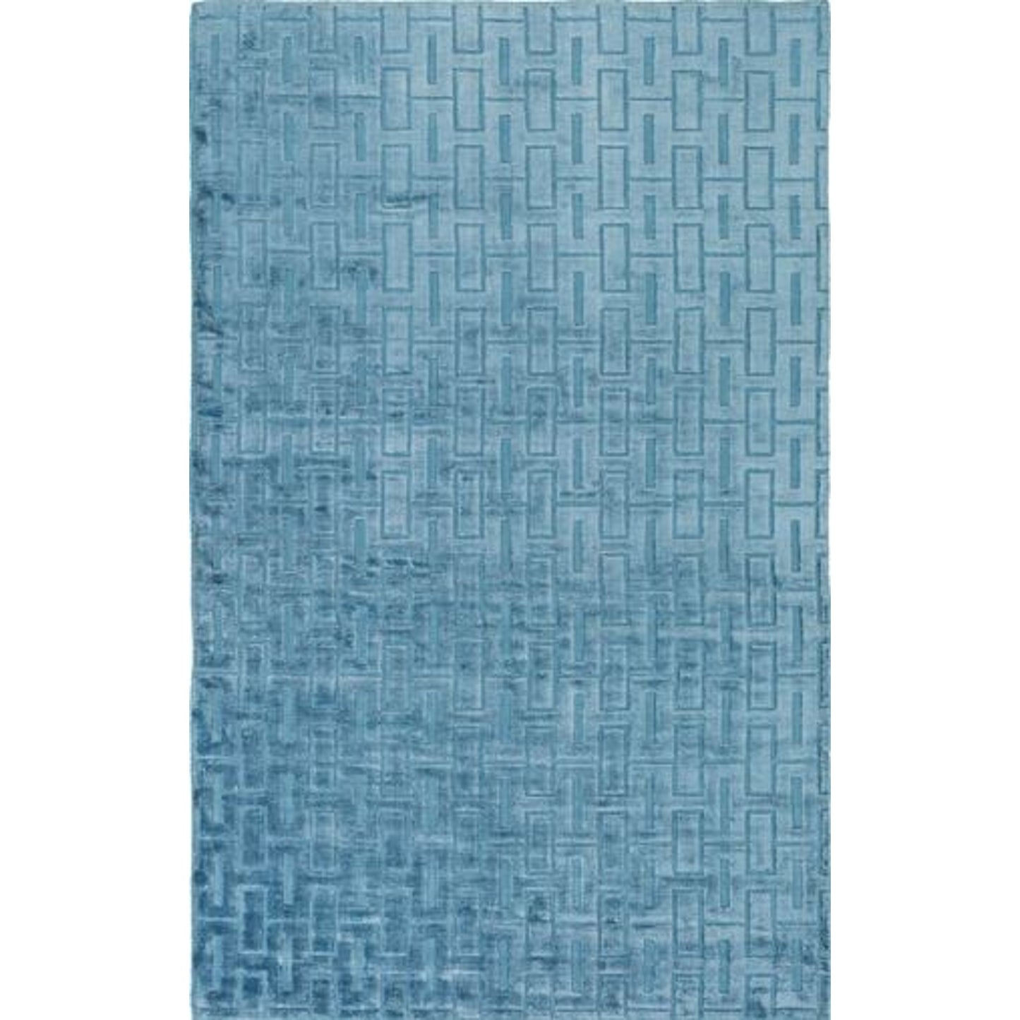 001 56186-23375 | Primary Silo | Castlebury Rug - 12627 by Surya in blue. Made from 100% viscose in a unique style.