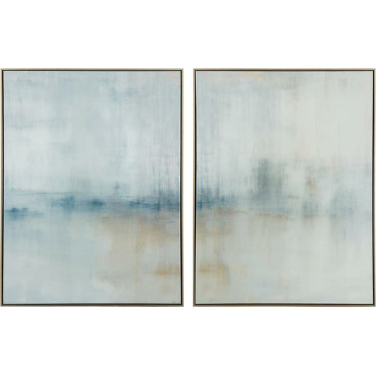 Carol Benson-Cobb's Winter Bounty Diptych by John-Richard in natural. Made from unique in a modern style.