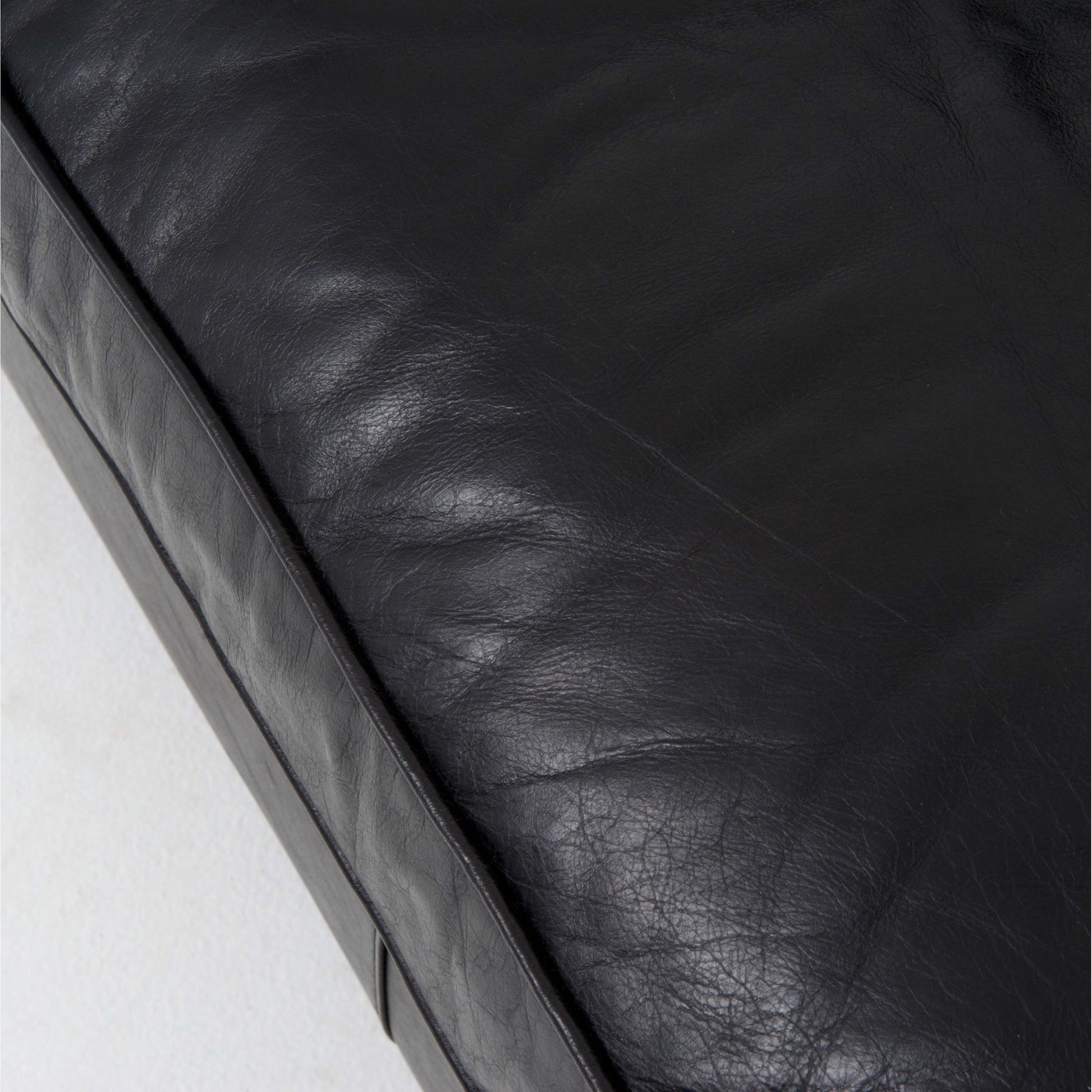 Larkin Club Chair by Four Hands in cigar and antique oak, antique brass nailhead. Made from top grain leather, solid ash, iron in a modern style.