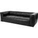 Nolita Reverse Stitch Sofa by Four Hands. Made from top grain leather, solid ash, 100% polyester in a modern style.